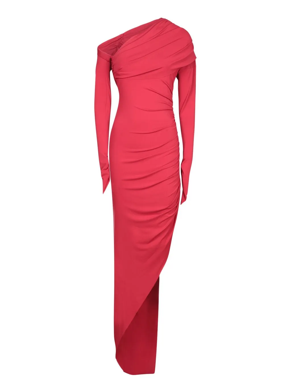 Amen Draped Asymmetric Dress