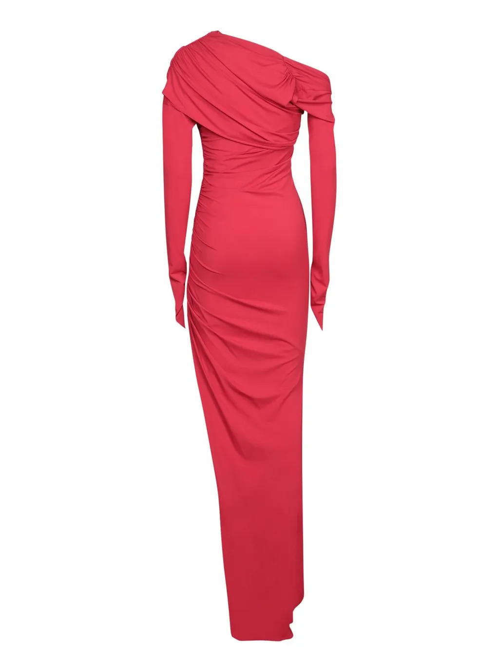 Amen Draped Asymmetric Dress
