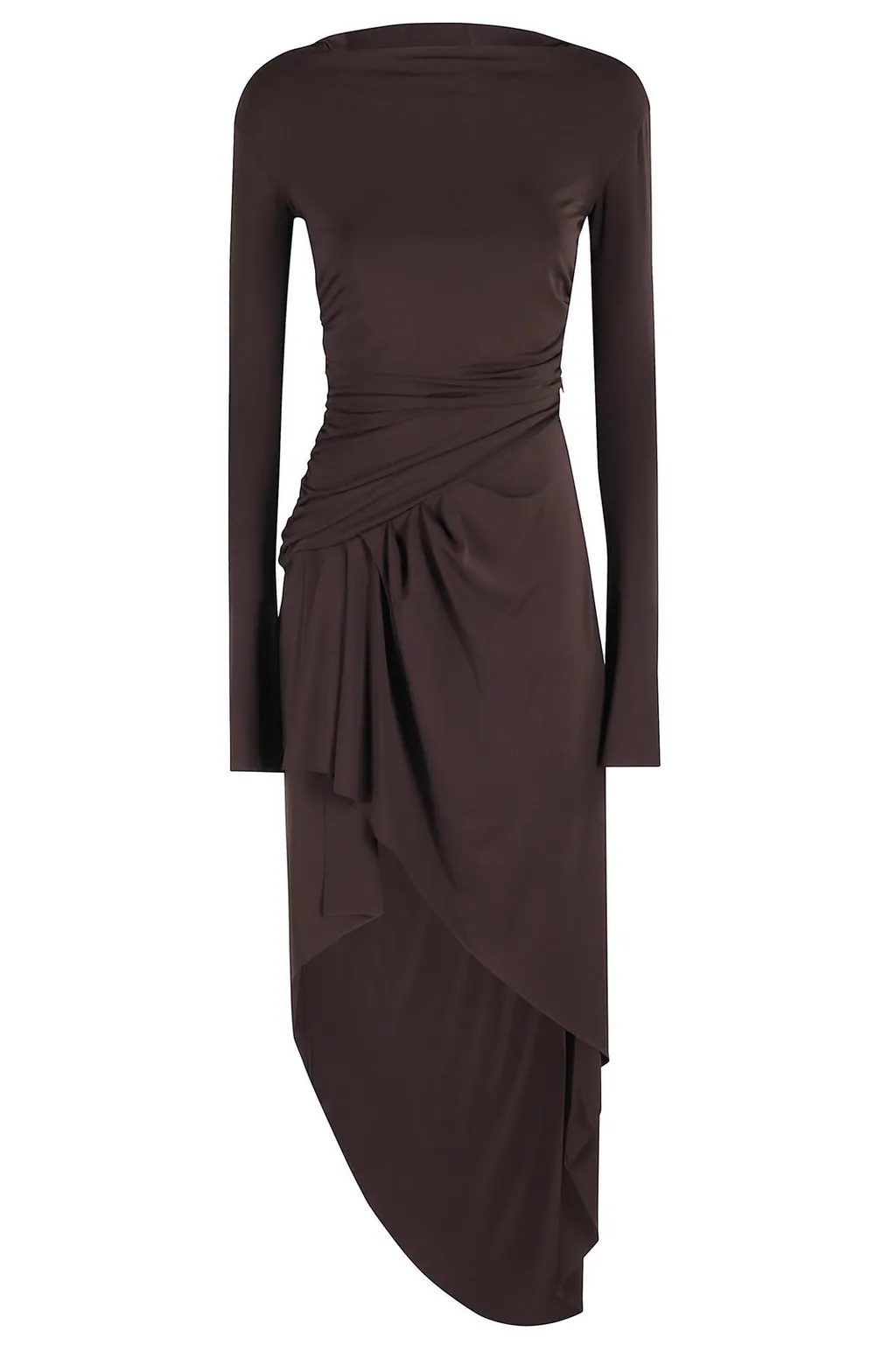 Amen Draped Long Dress