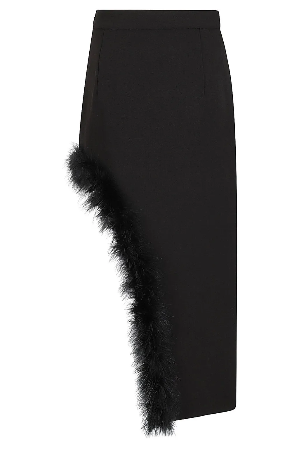 Amen Asymmetric Midi Skirt