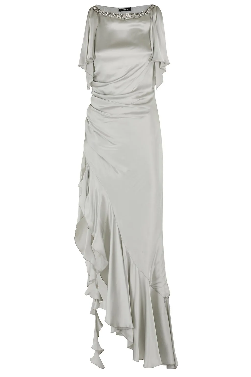 Amen Asymmetric Maxi Dress