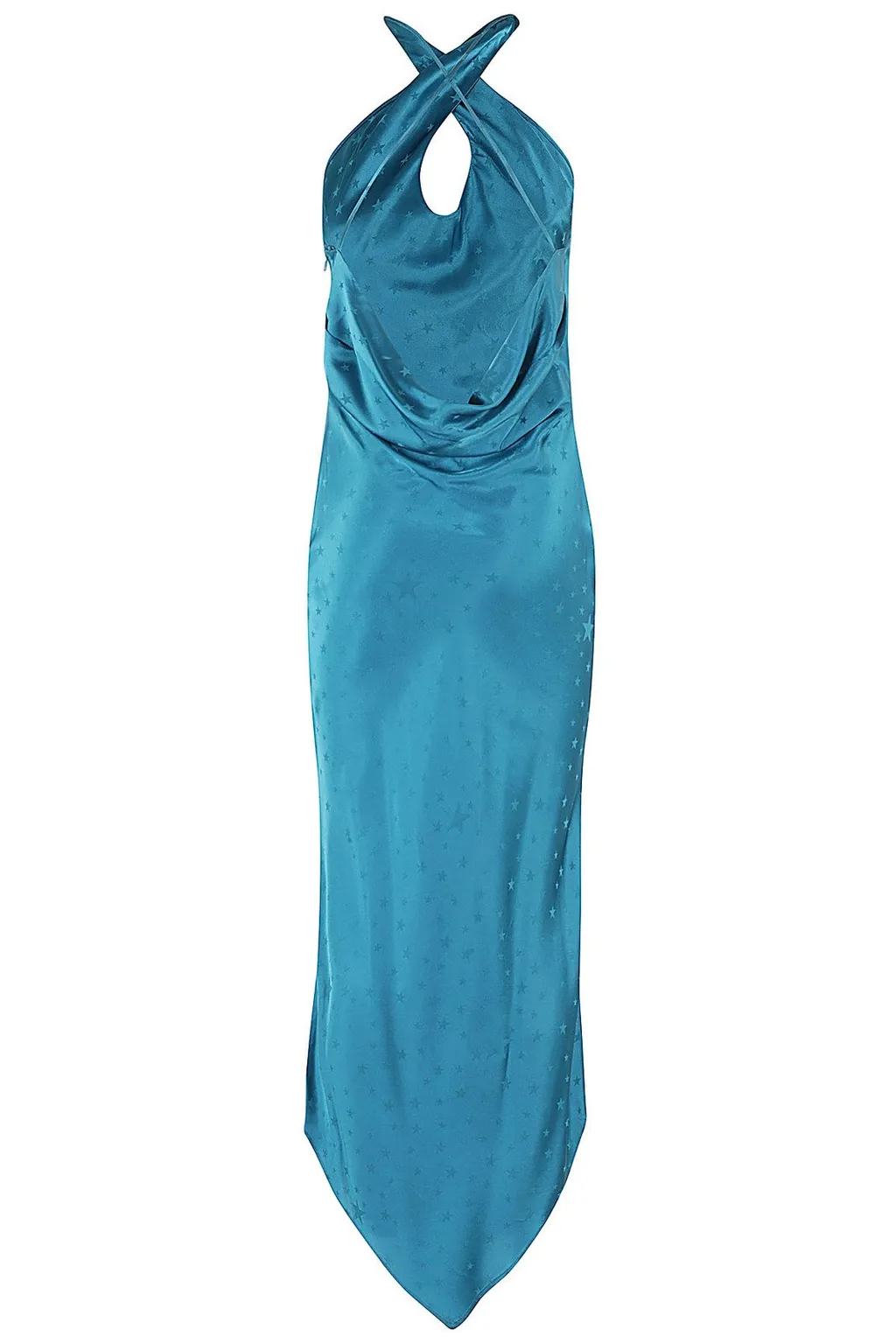 Amen Halter Neck Midi Dress