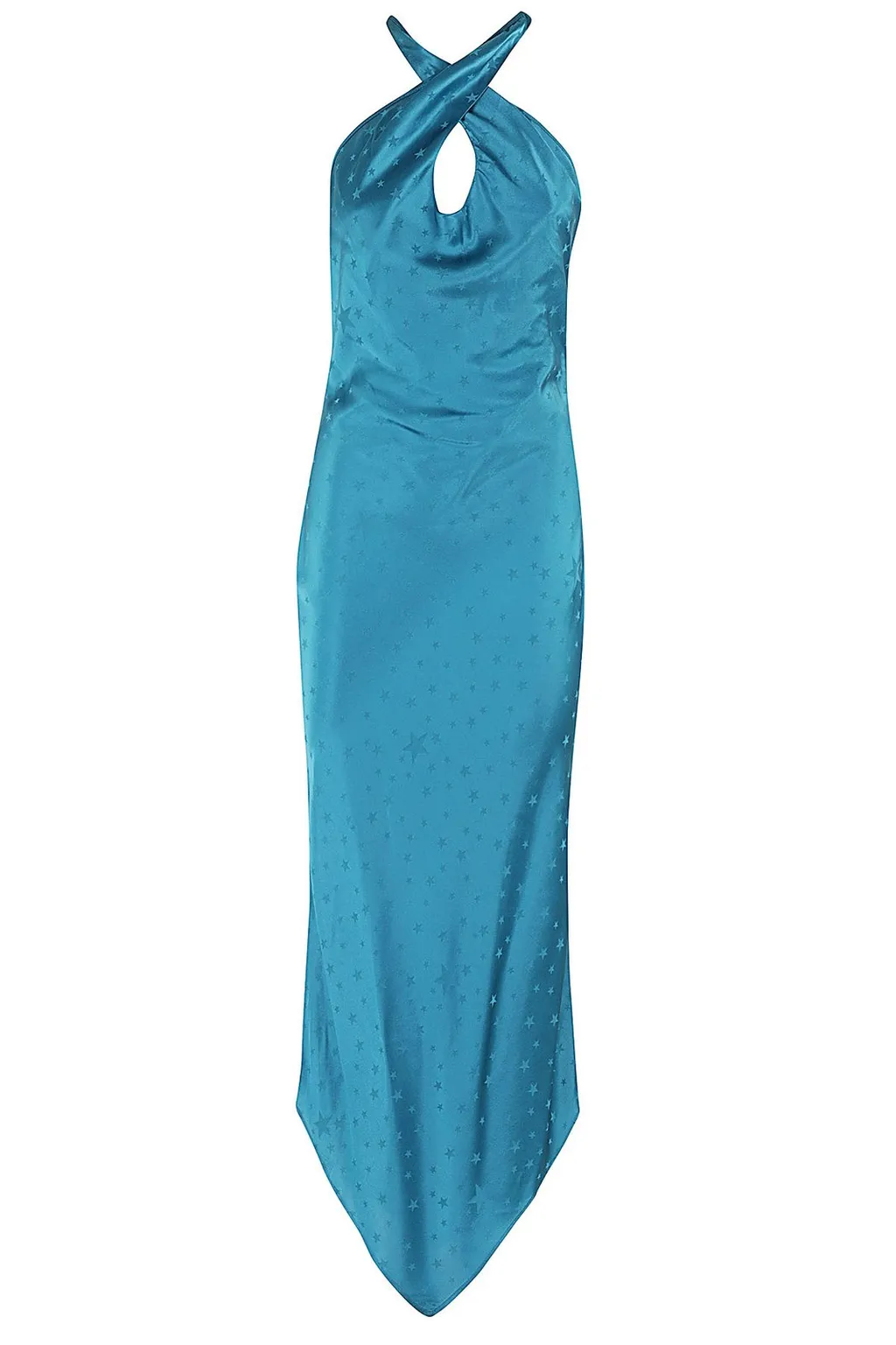 Amen Halter Neck Midi Dress