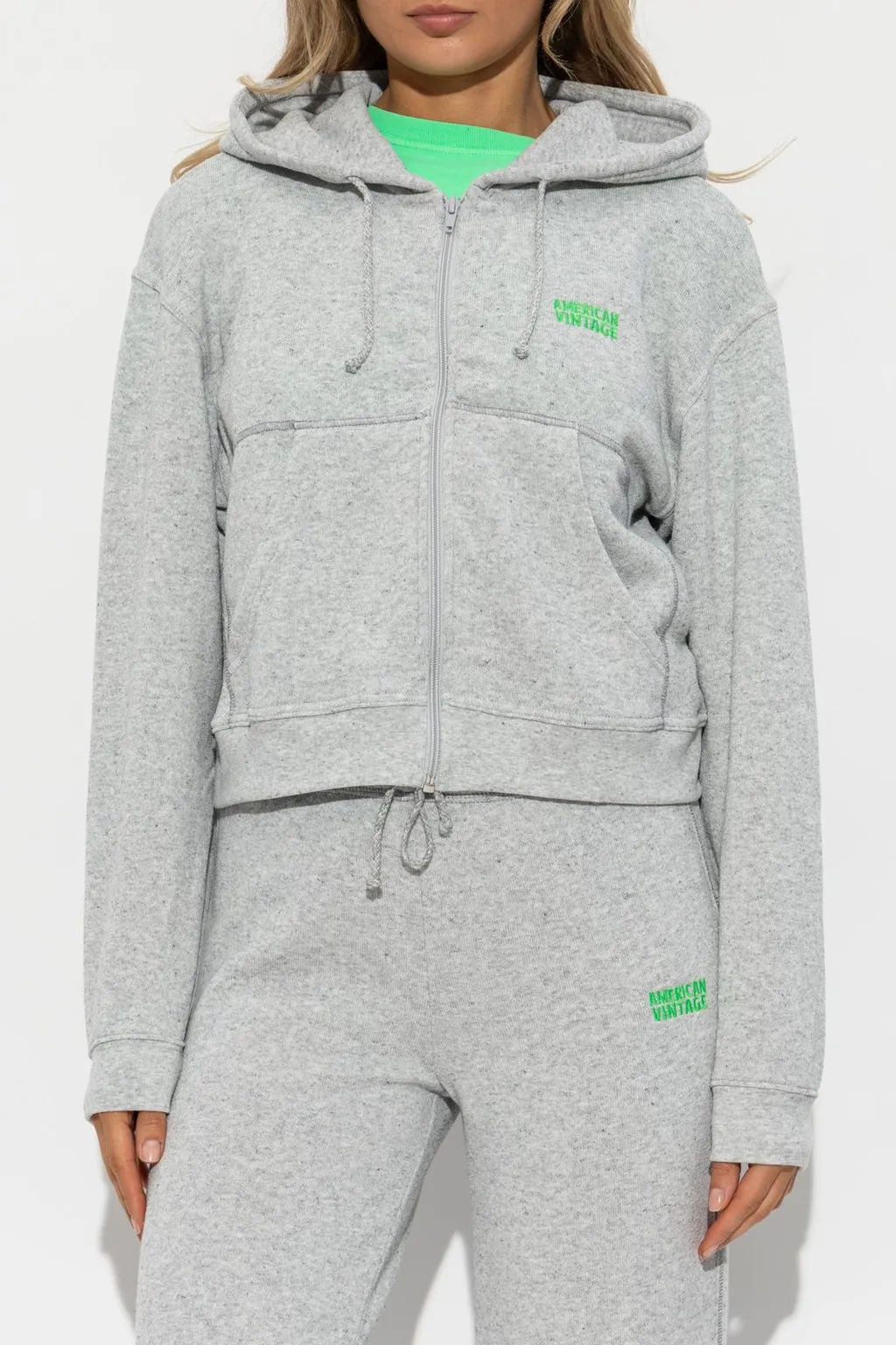 American Vintage Zip-Up Hoodie
