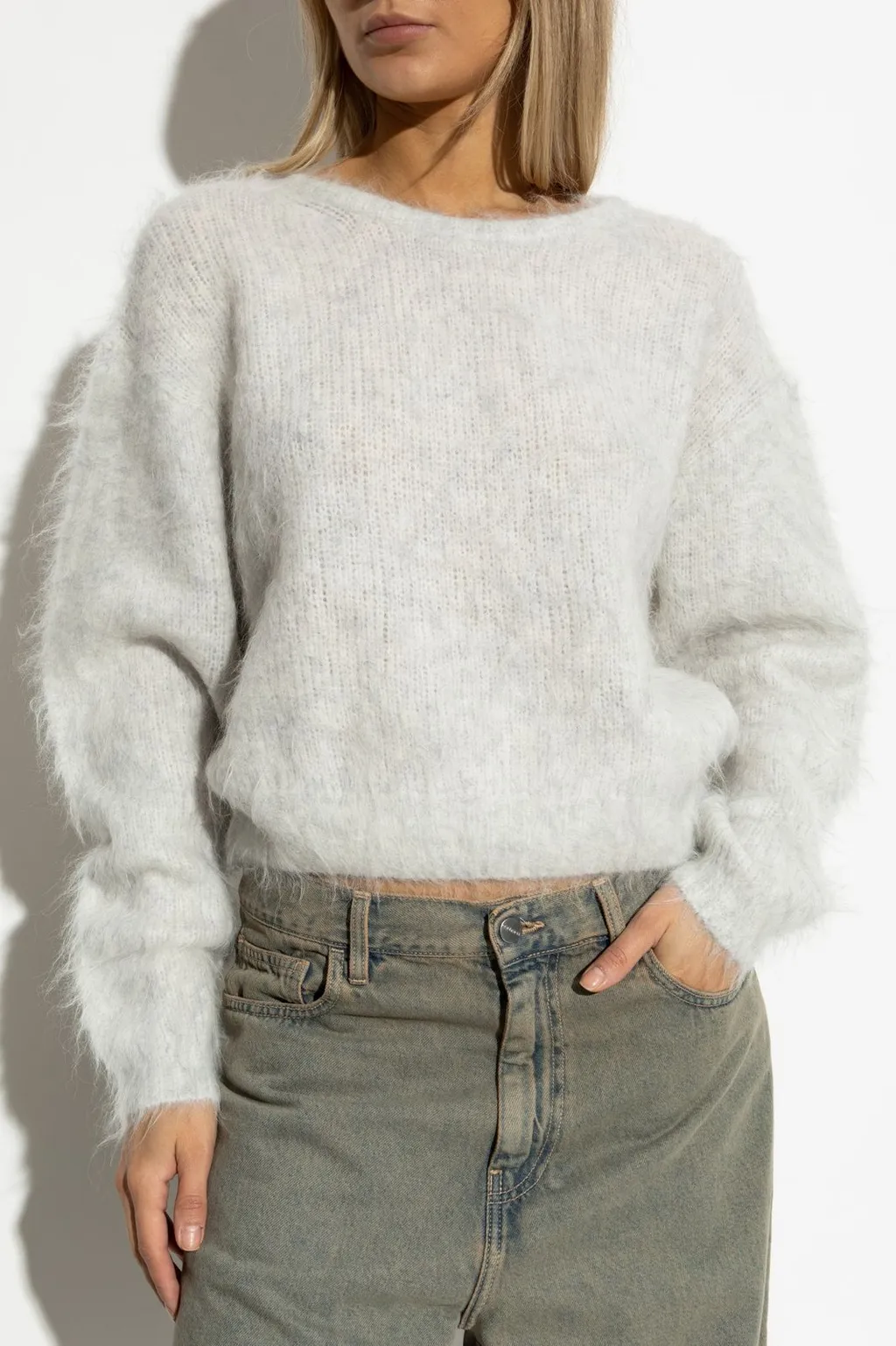 American Vintage Fuzzy Knit Sweater