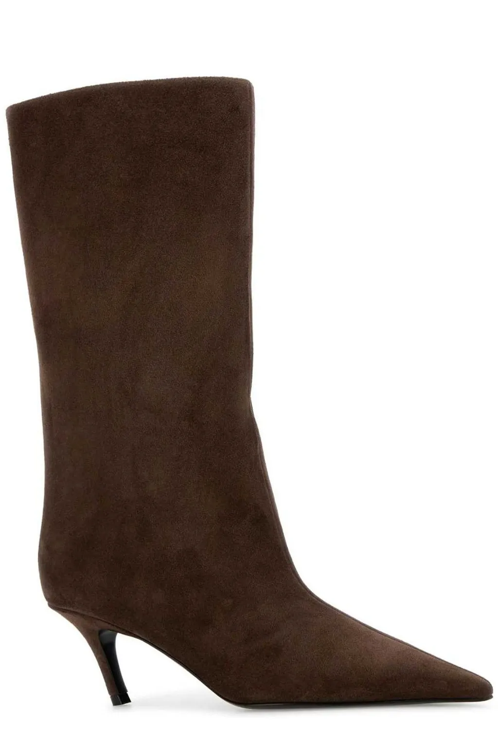 Amina Muaddi Fiona Pointed-Toe Boots