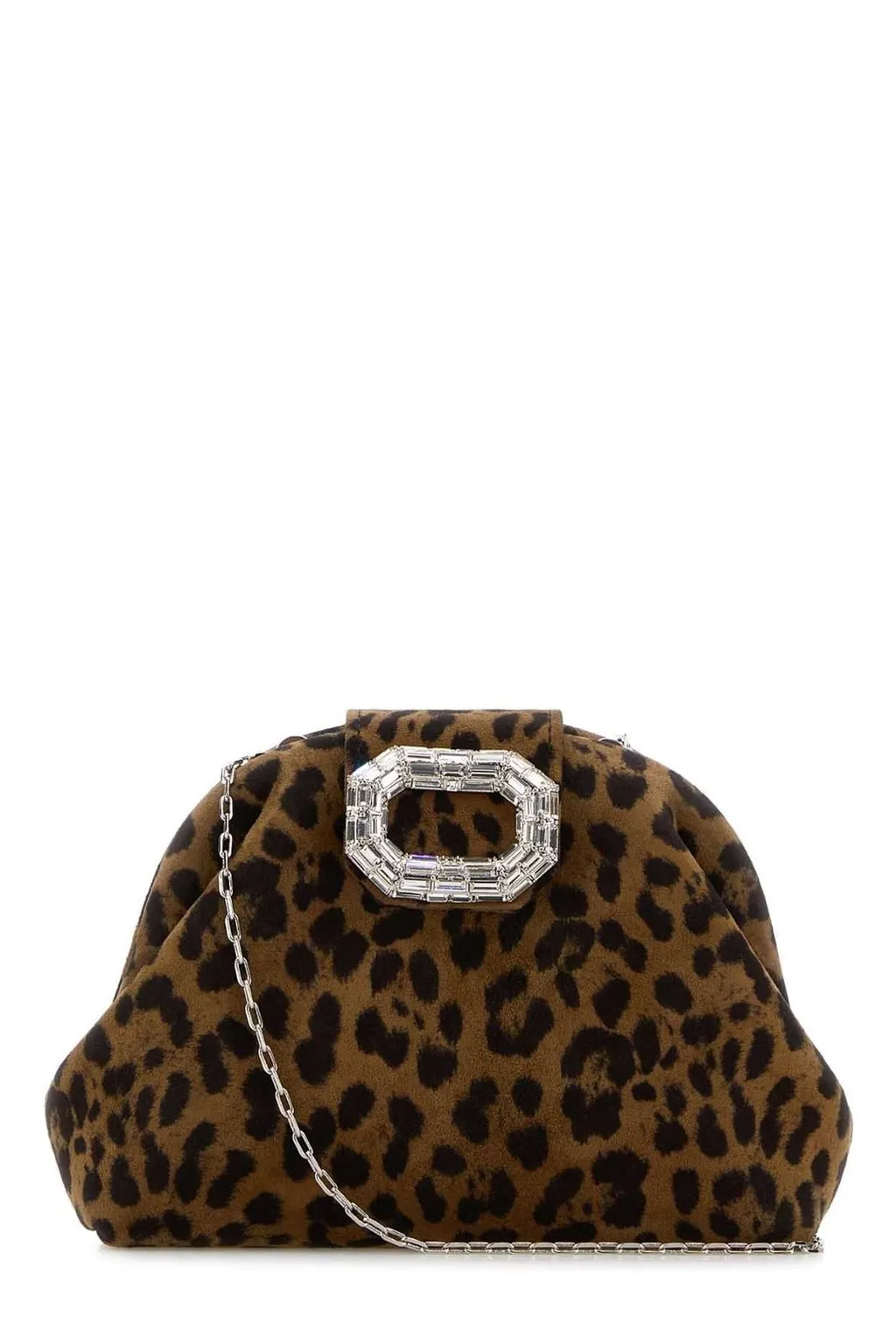 Amina Muaddi Camelia Micro Clutch Bag