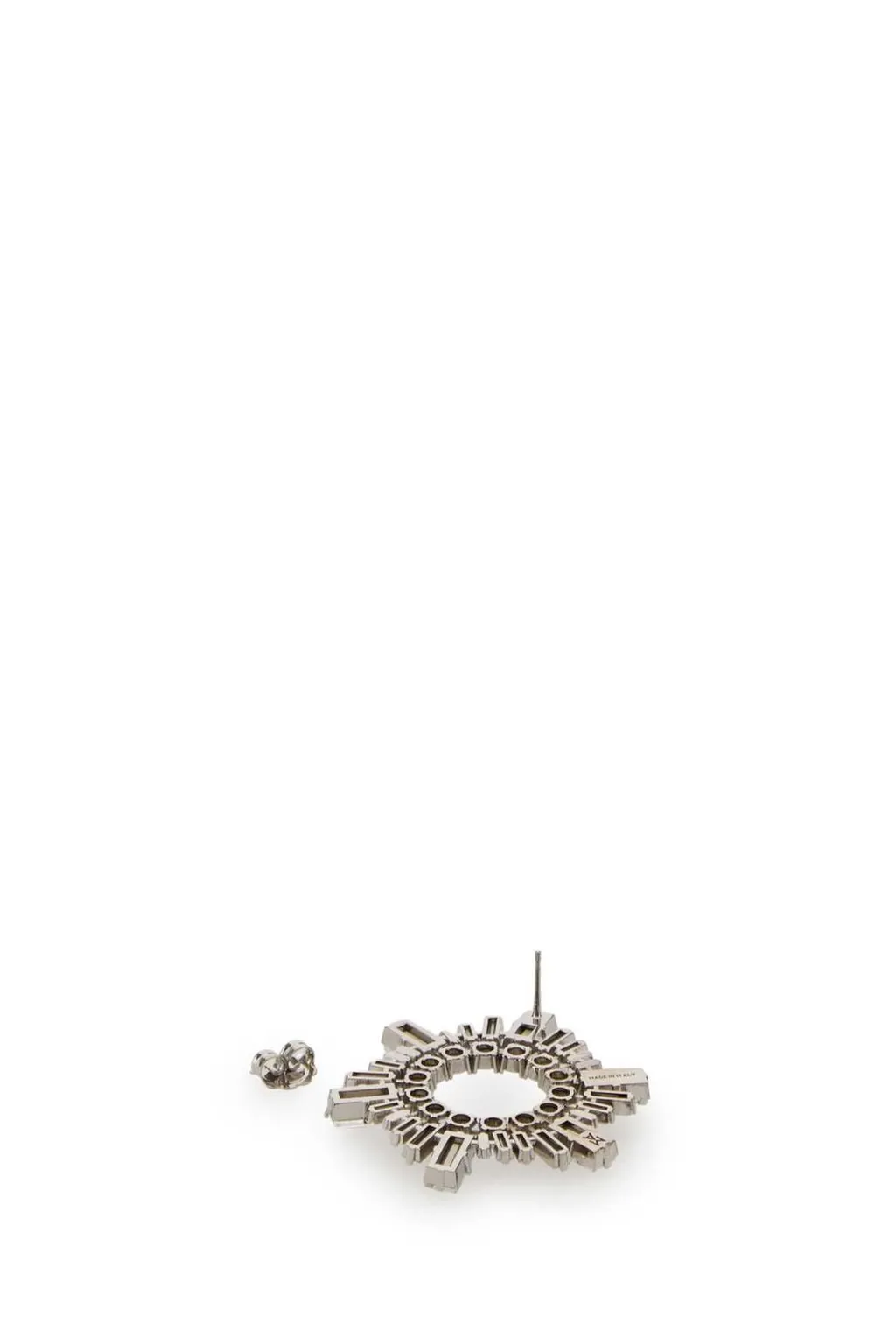 Amina Muaddi Begum Buckle Earrings