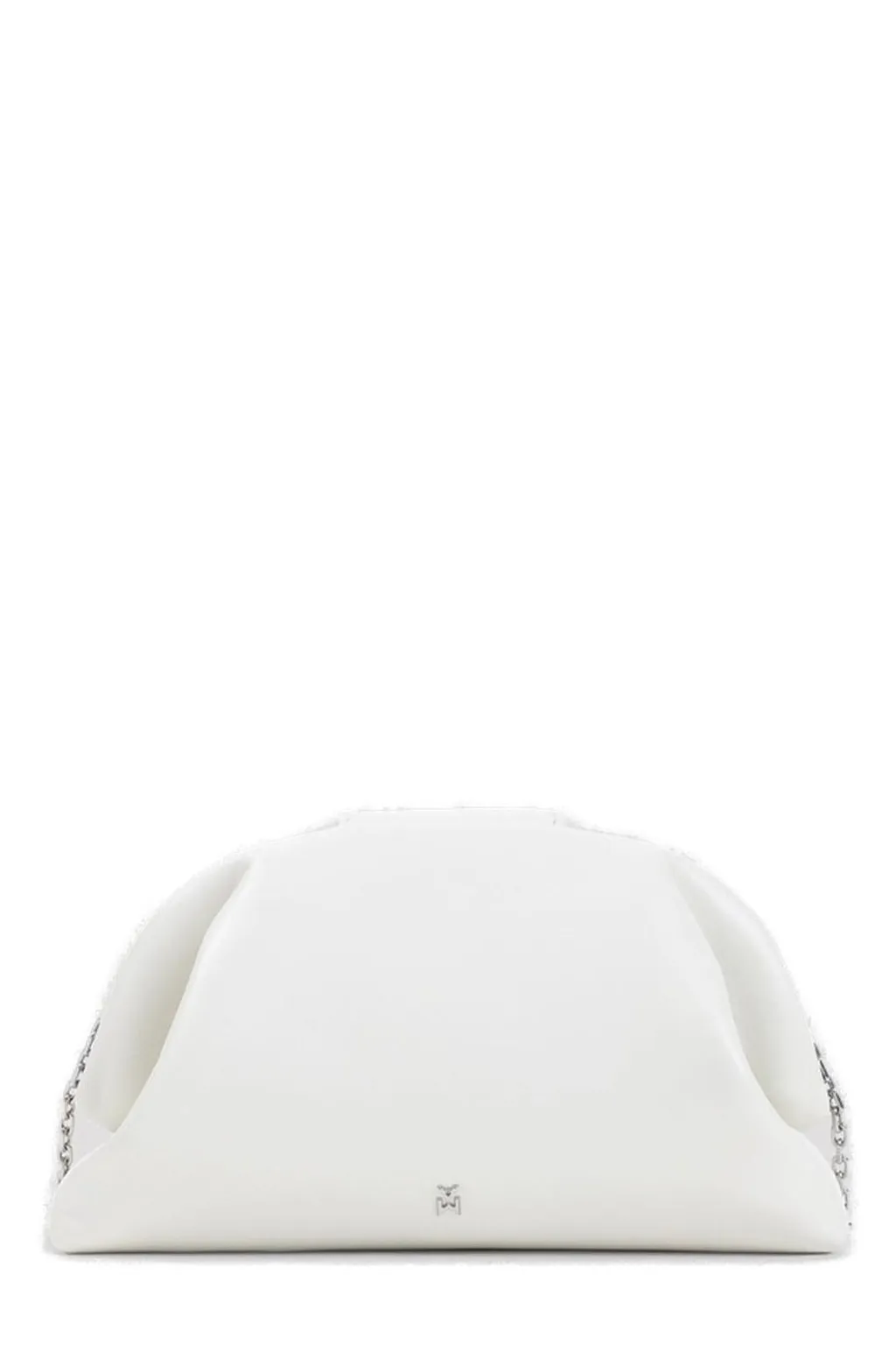 Amina Muaddi Embellished Chain Bag