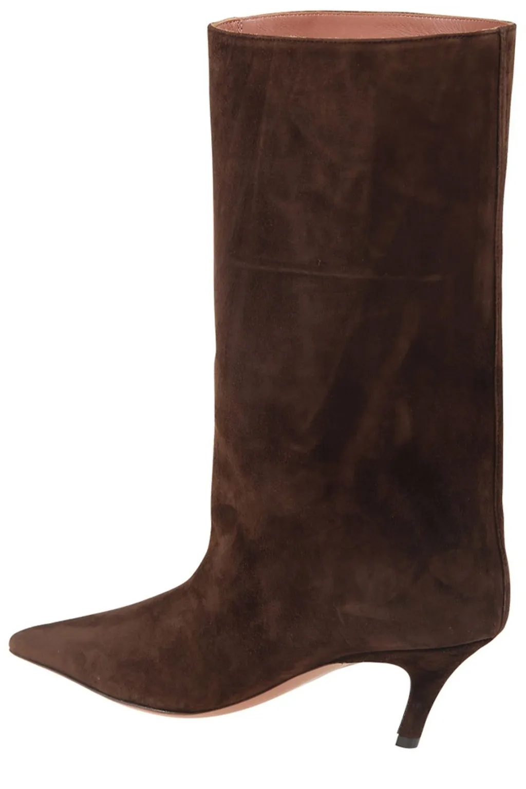 Amina Muaddi Fiona Pointed-Toe Boots