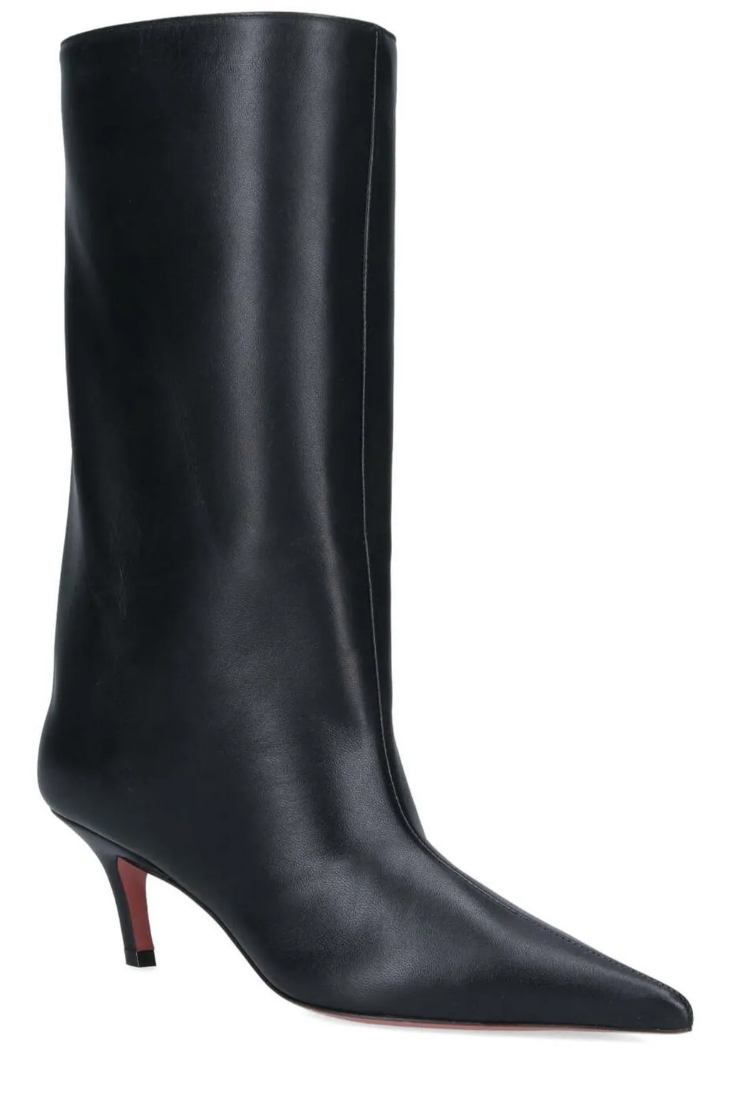 Amina Muaddi Fiona Pointed Toe Boots