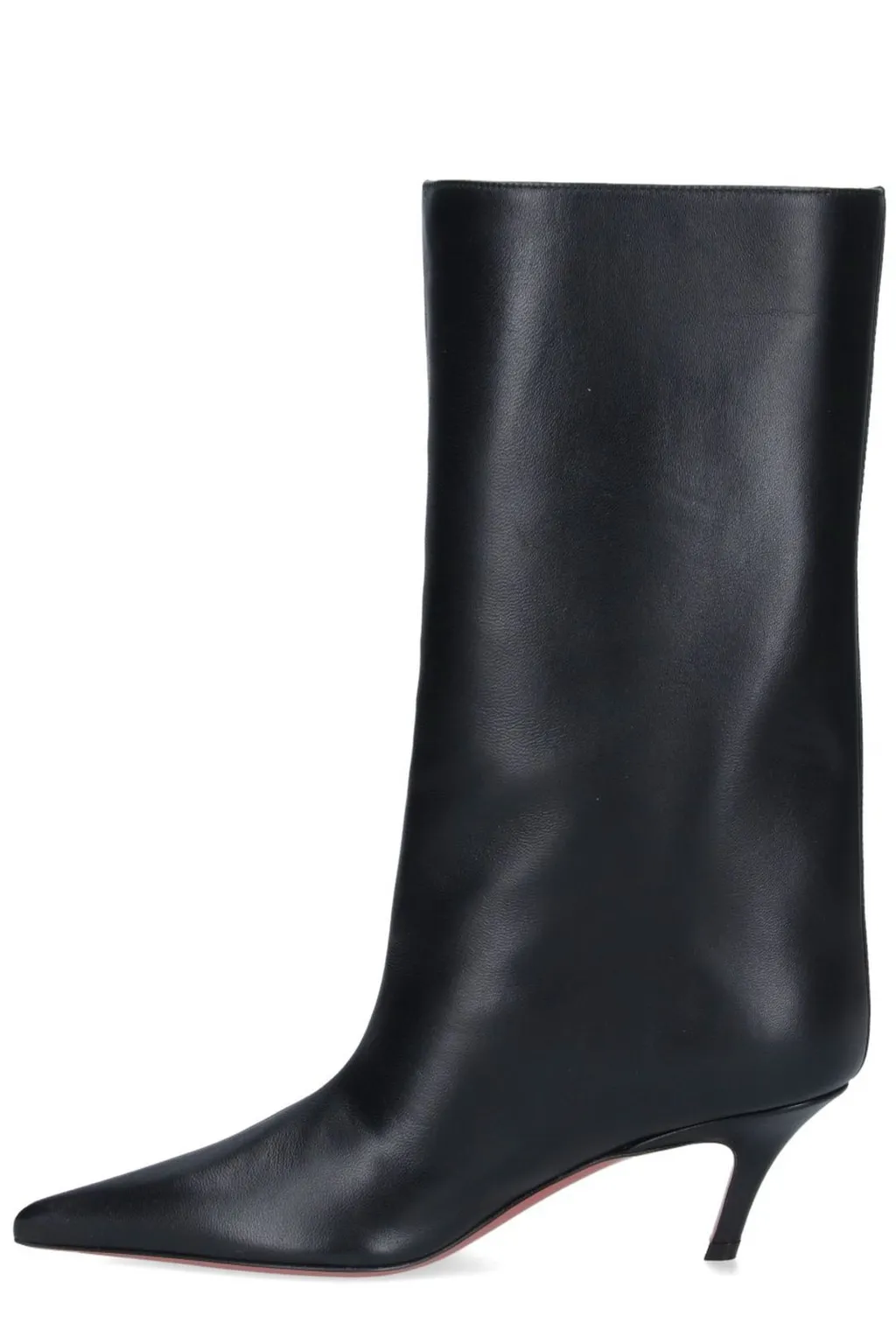 Amina Muaddi Fiona Pointed Toe Boots