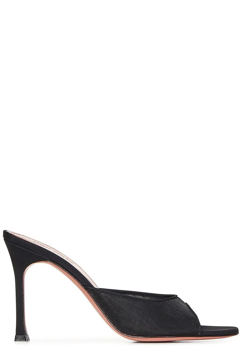 Amina Muaddi Alexa Mesh Open-Toe Sandals