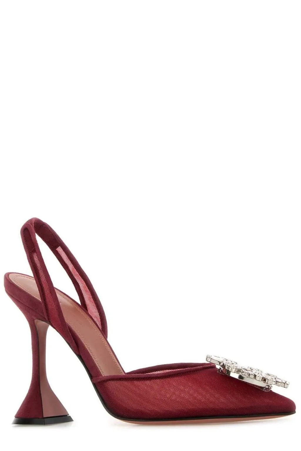 Amina Muaddi Begum Embellished Slingback Pumps