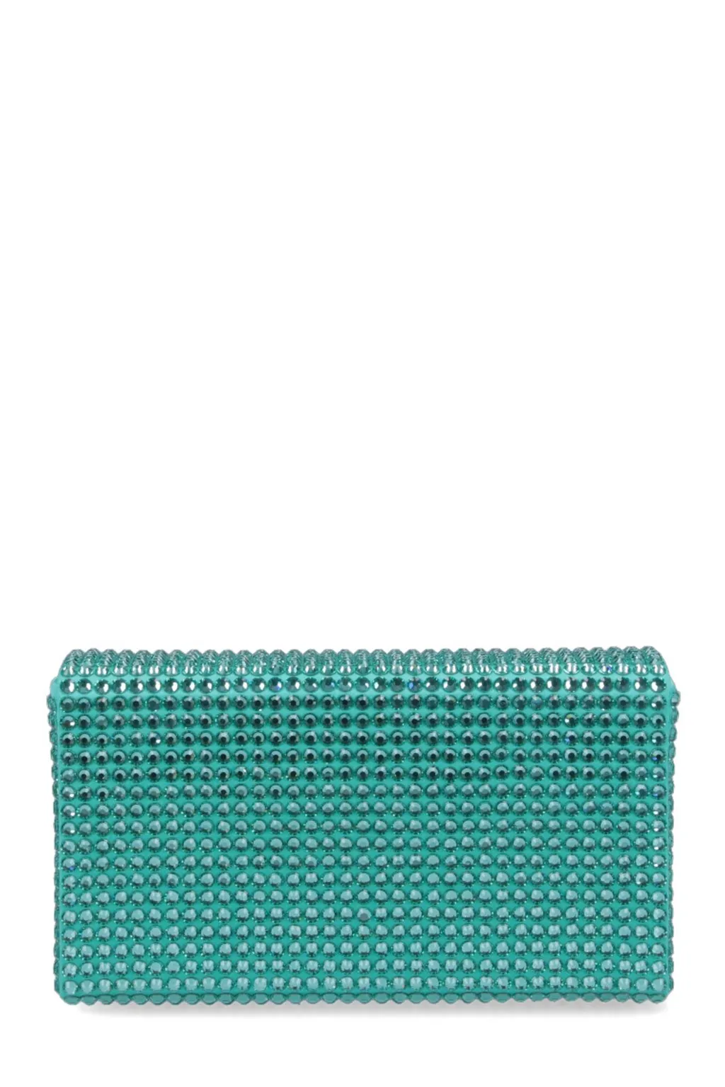 Amina Muaddi Paloma Embellished Chain-Linked Clutch Bag