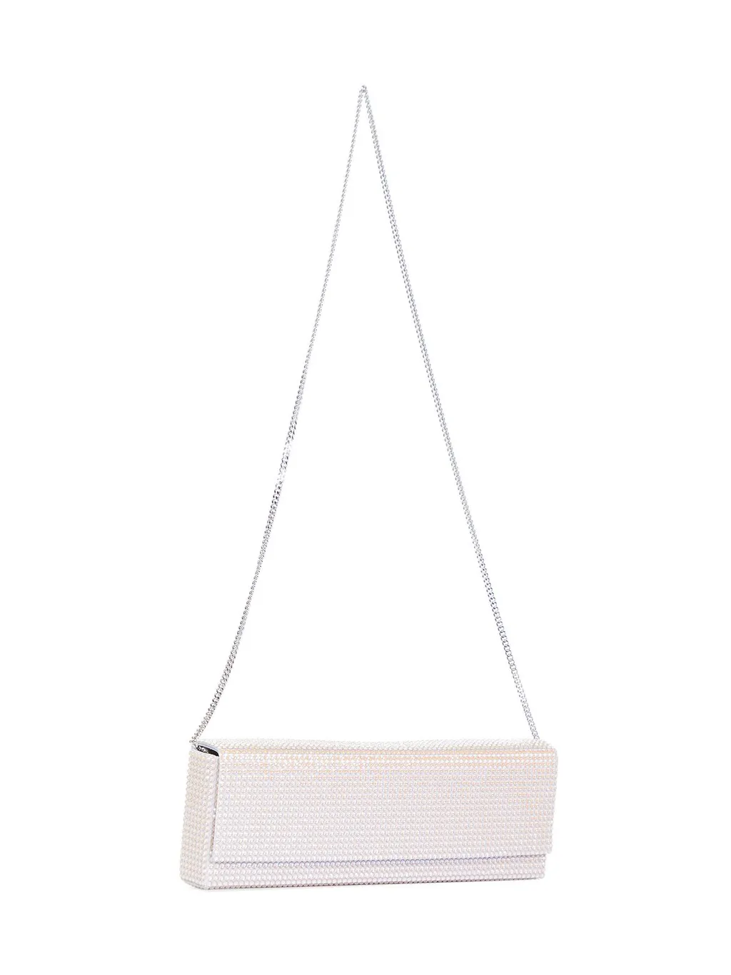 Amina Muaddi Amini Paloma Embellished Clutch Bag