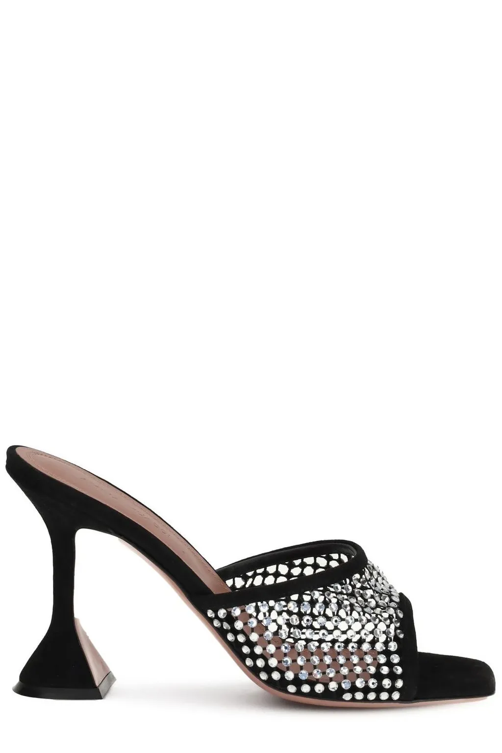 Amina Muaddi Lupita Embellished Sandals