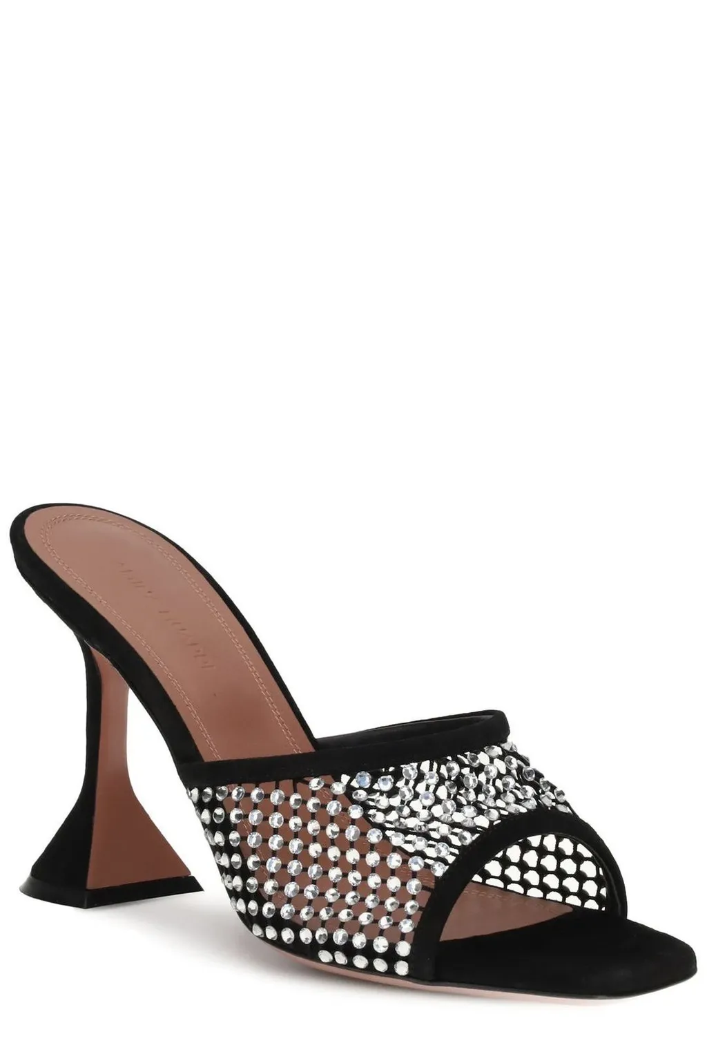 Amina Muaddi Lupita Embellished Sandals