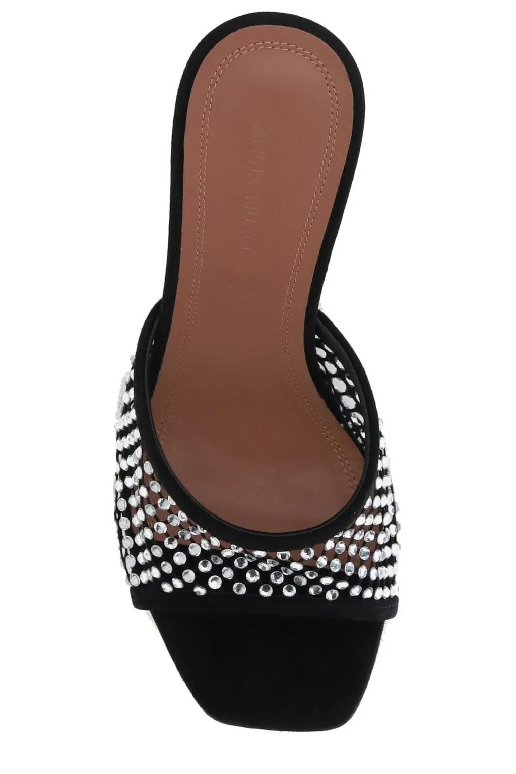 Amina Muaddi Lupita Embellished Sandals
