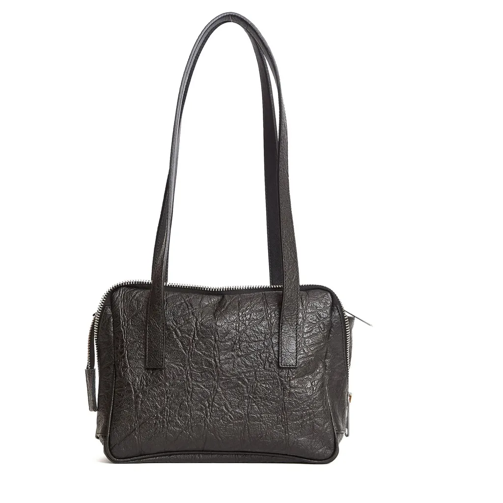 Amina Muaddi Elefa Zip-Around Shoulder Bag