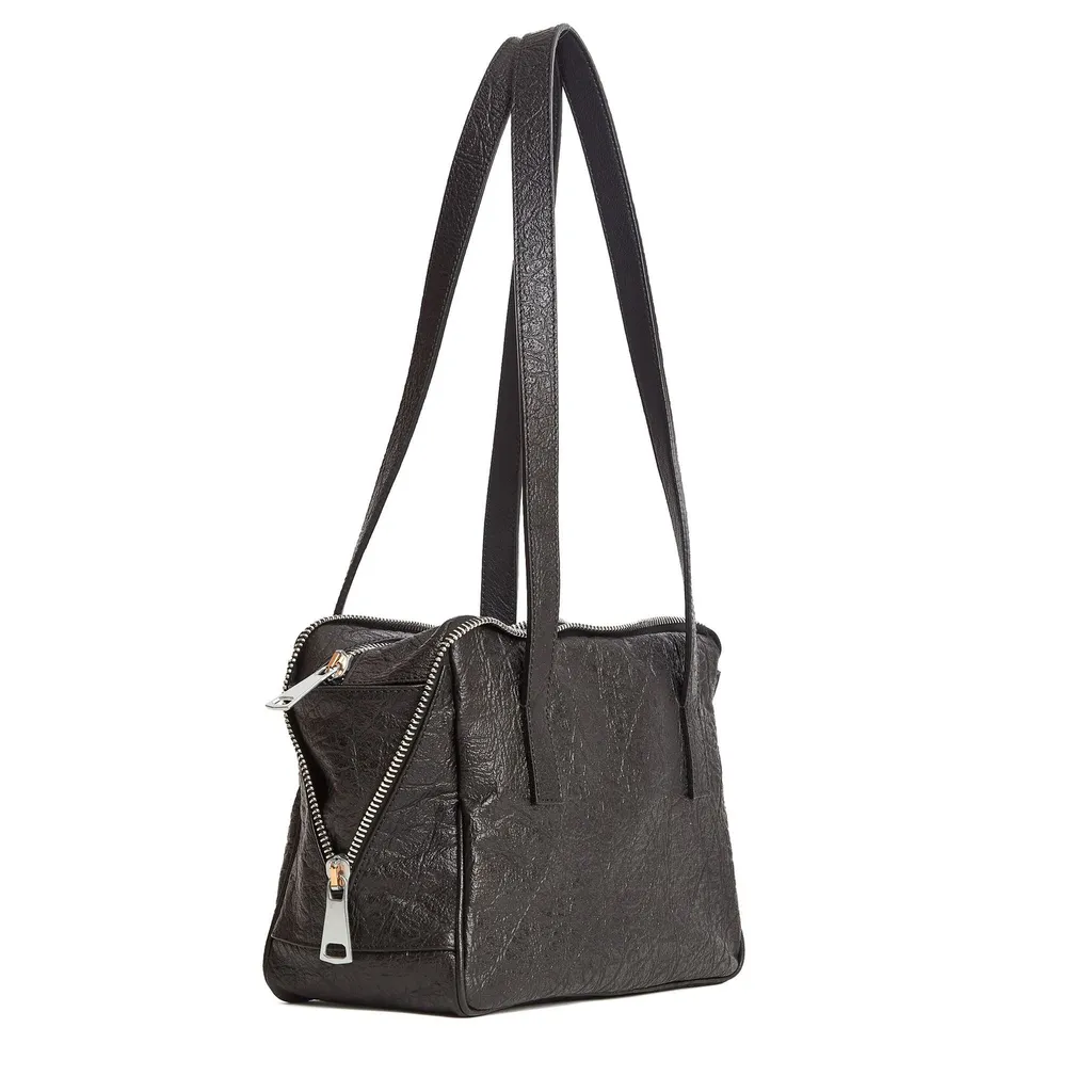 Amina Muaddi Elefa Zip-Around Shoulder Bag