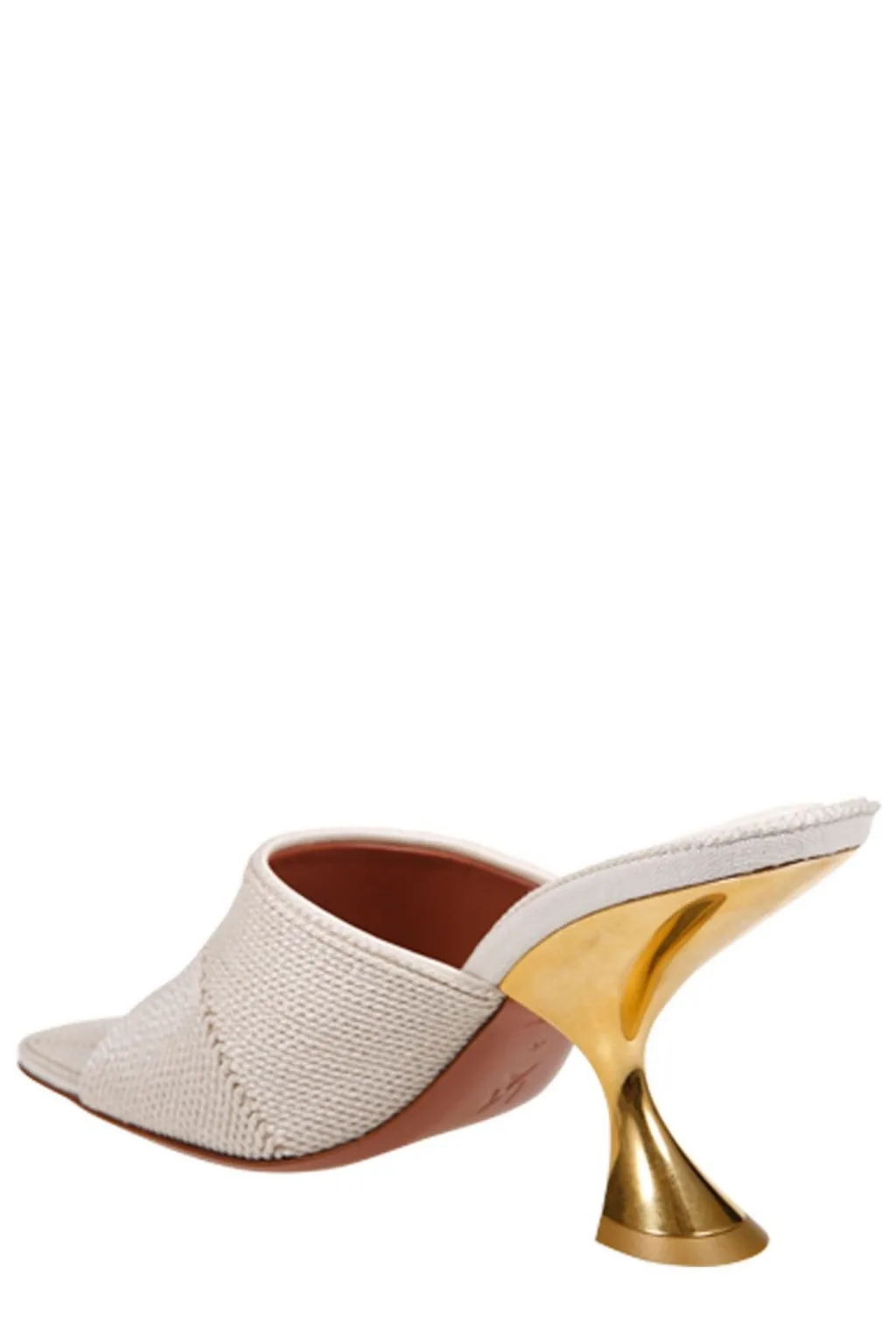 Amina Muaddi Taylor Woven Slippers