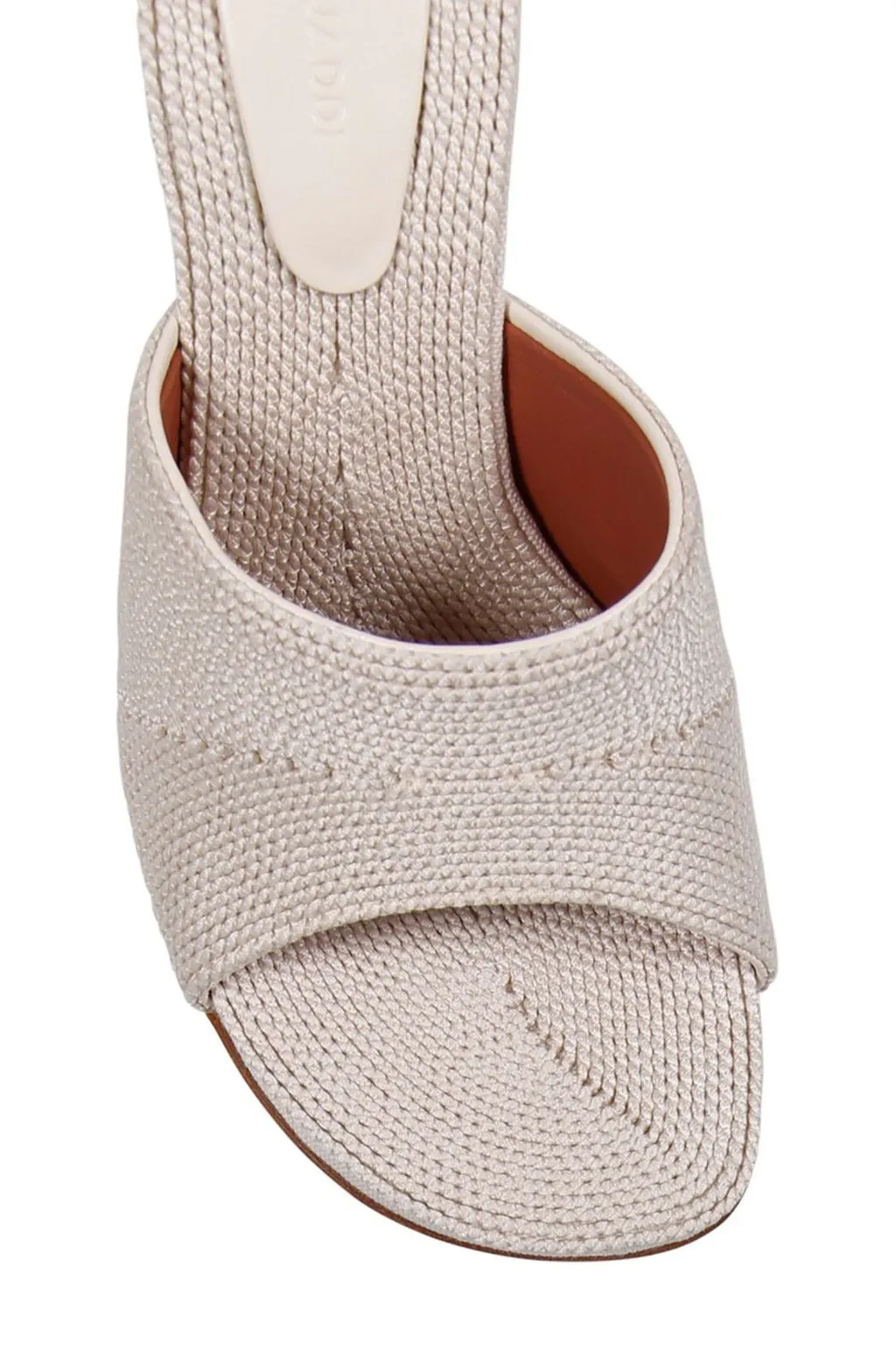 Amina Muaddi Taylor Woven Slippers
