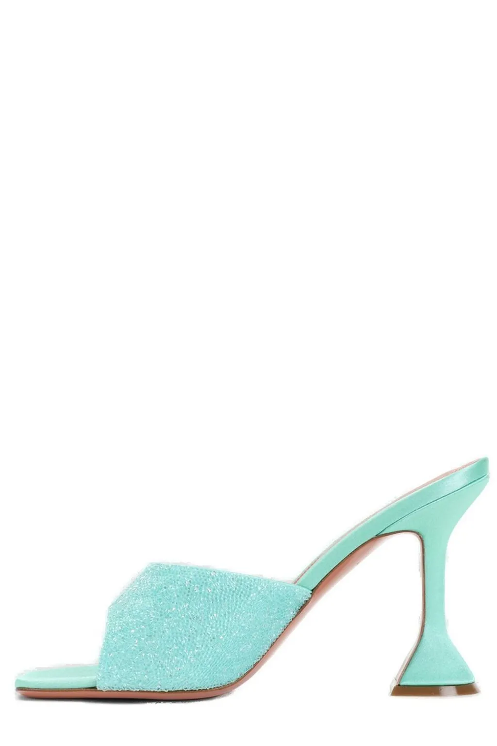 Amina Muaddi Lupita Embellished Dust Slippers