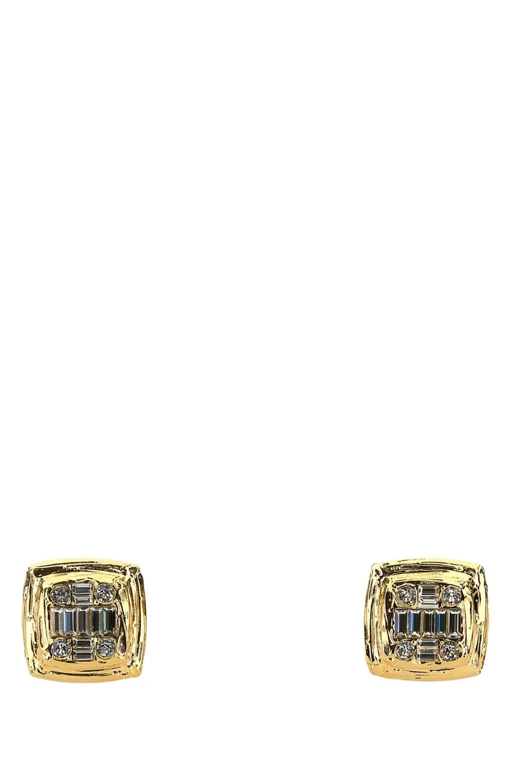 Amina Muaddi Jeanne Embellished Earrings