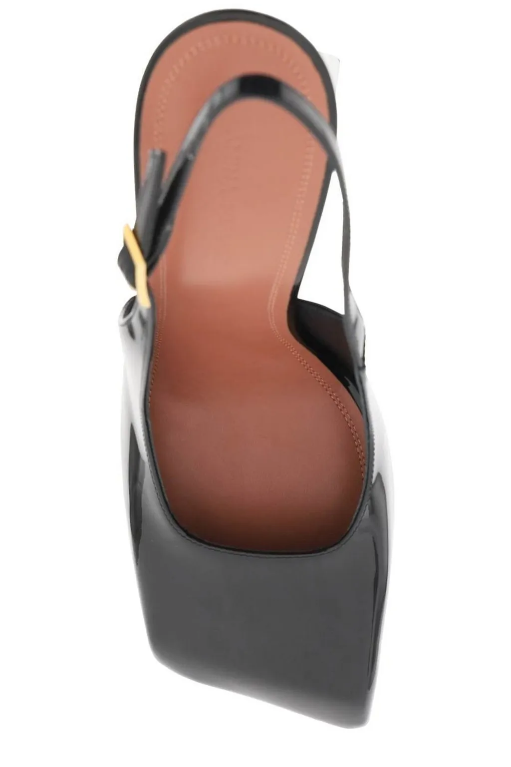 Amina Muaddi Charlotte Slingback Pumps