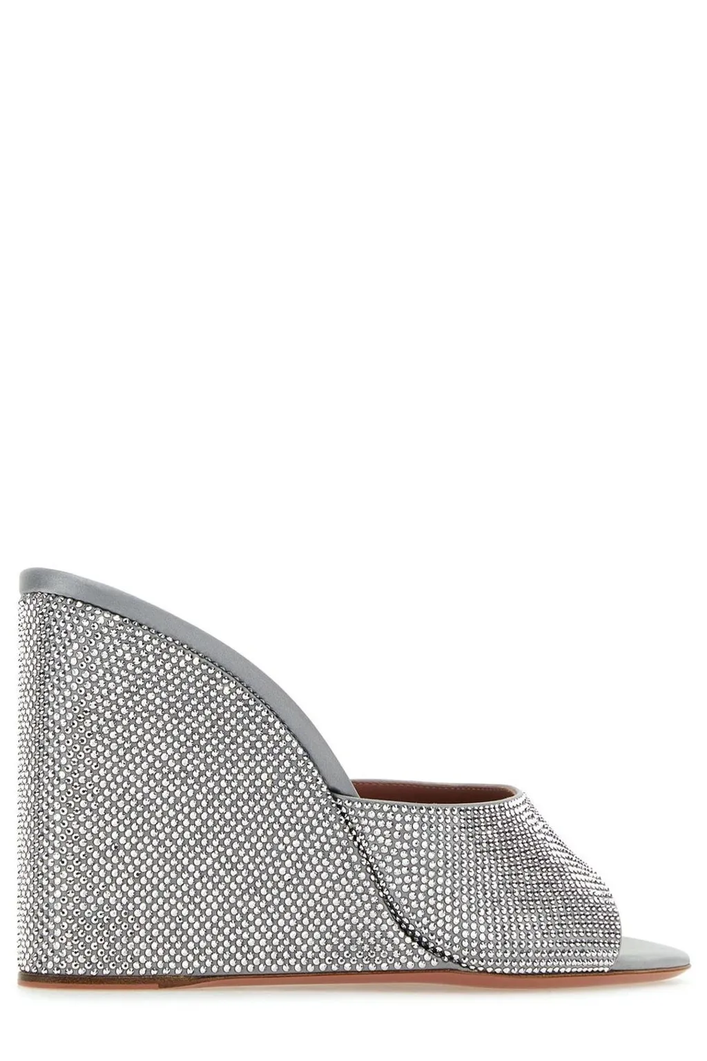Amina Muaddi Lupita Wedge Sandals