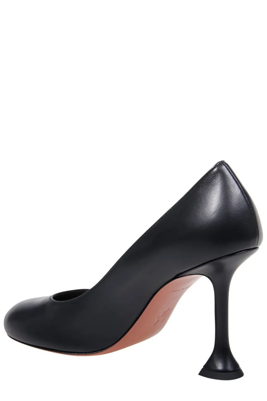 Amina Muaddi Iris Round Toe Pumps