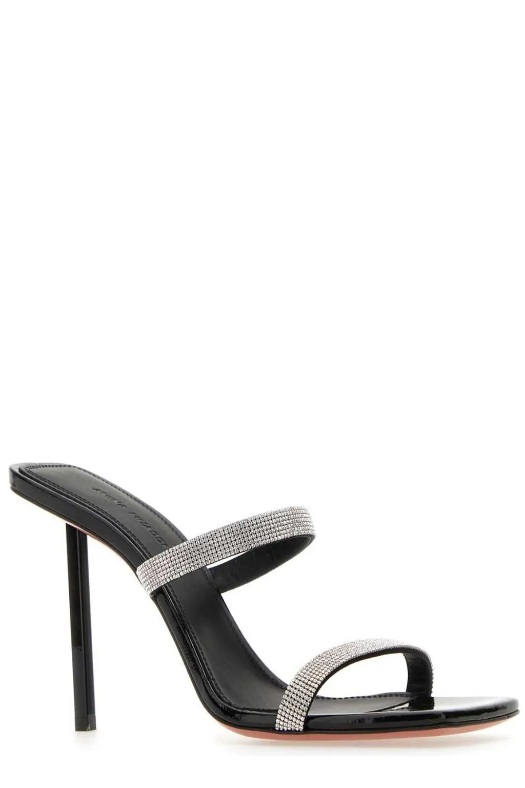 Amina Muaddi Rih Embellished Open Toe Sandals