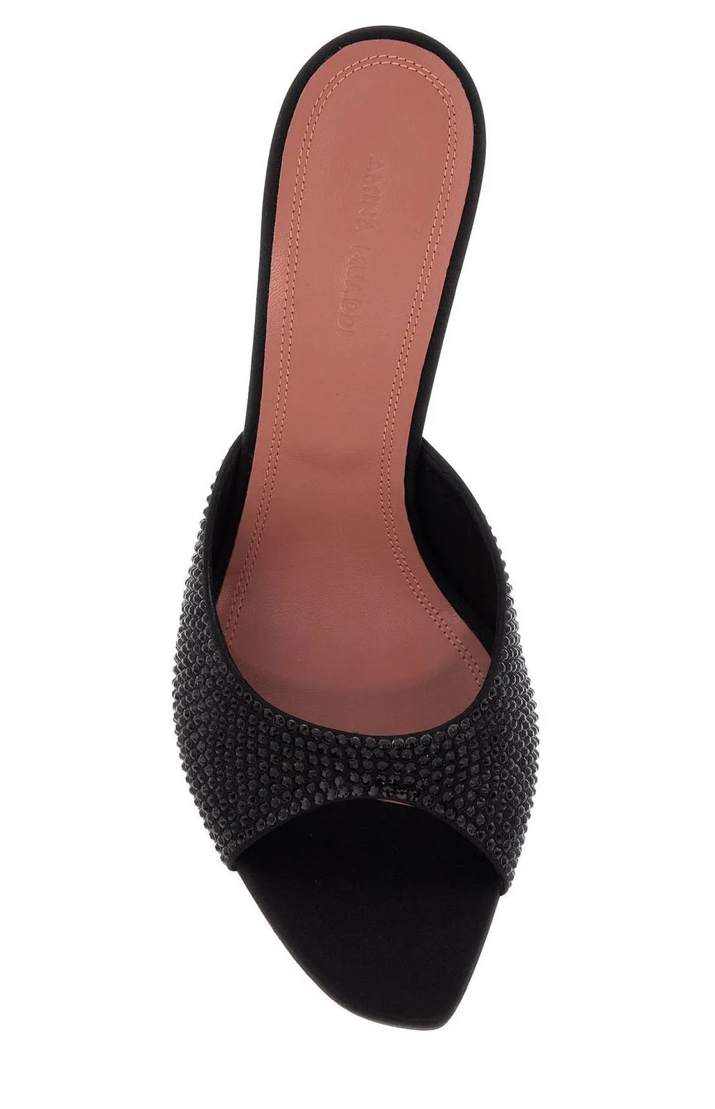 Amina Muaddi Alexa Embellished Mules