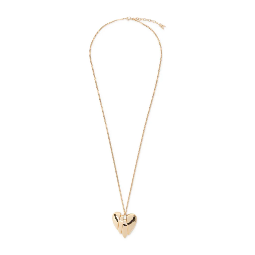 Amina Muaddi Heartbreaker Necklace