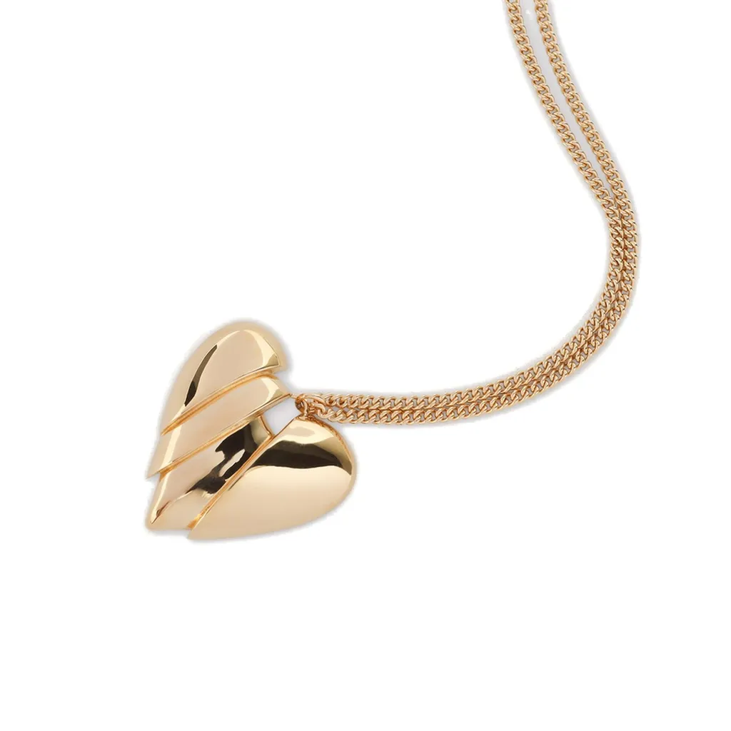Amina Muaddi Heartbreaker Necklace