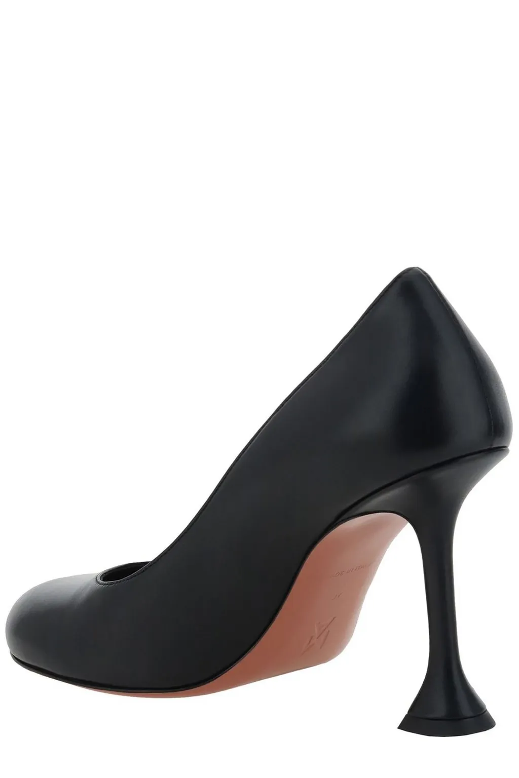Amina Muaddi Iris Round-Toe Pumps