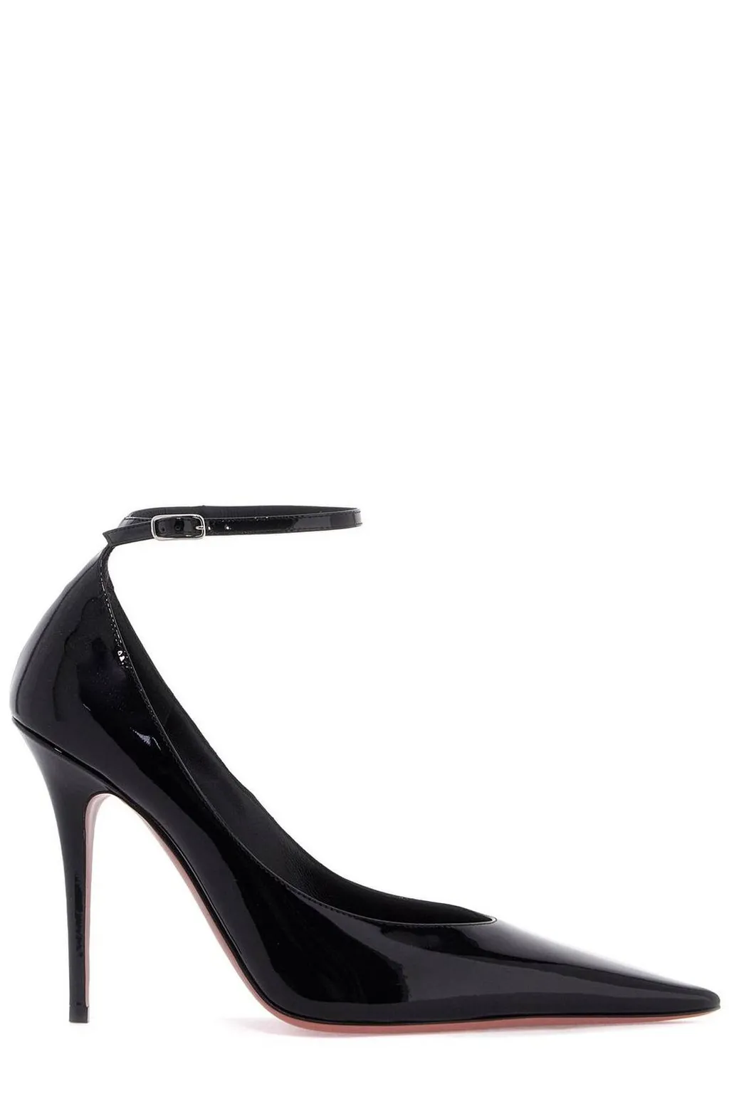 Amina Muaddi Anok Ankle Strap Pumps