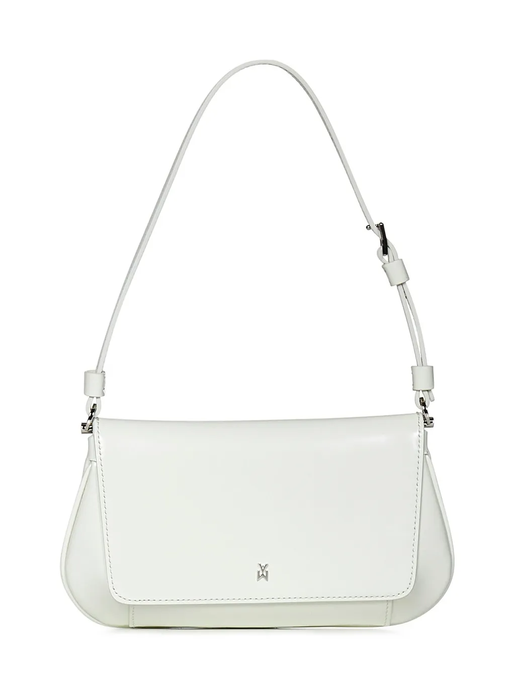 Amina Muaddi Logo-Debossed Shoulder Bag
