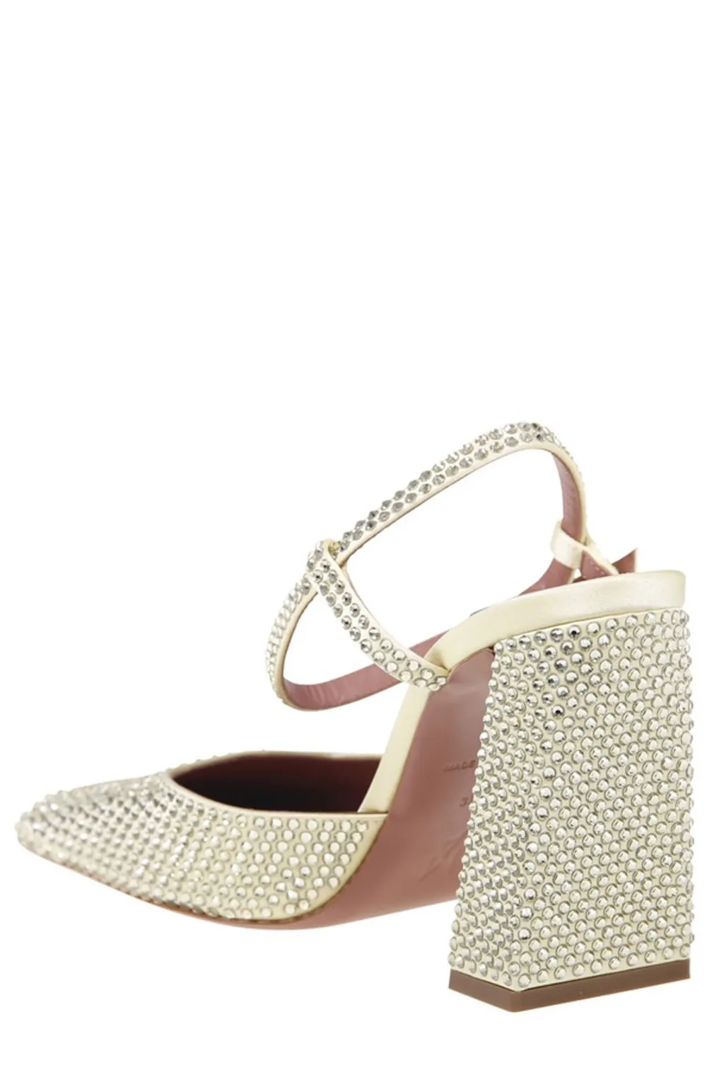 Amina Muaddi Charlotte Sling-Back Pumps