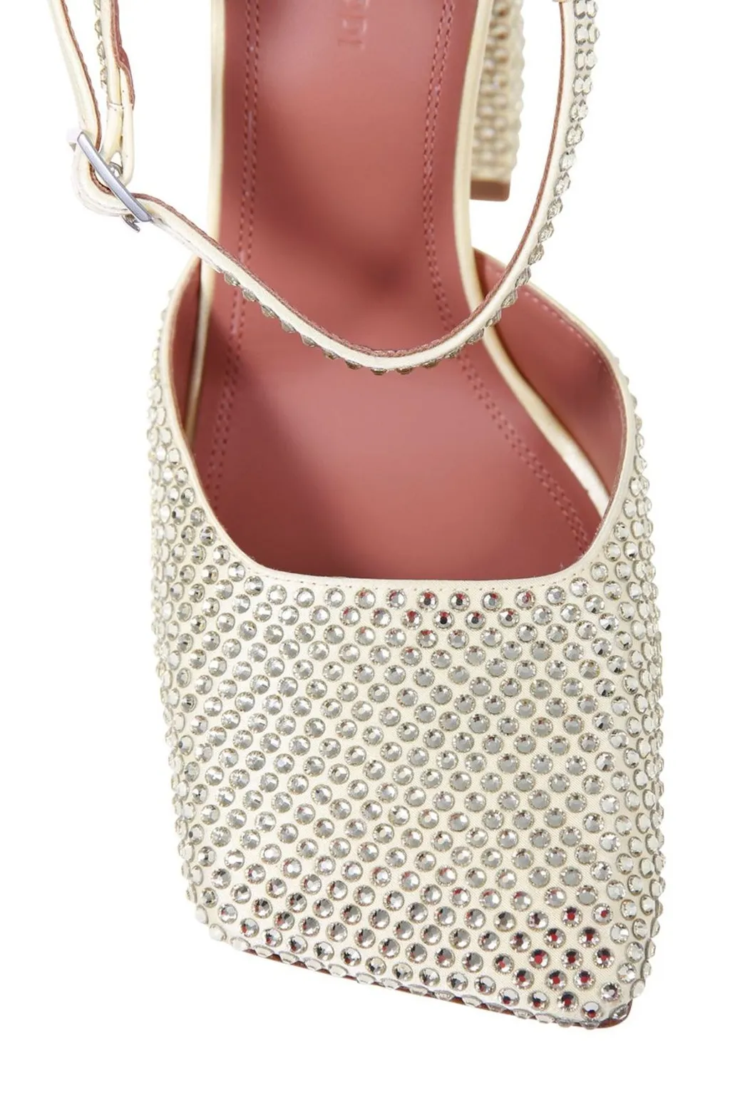Amina Muaddi Charlotte Sling-Back Pumps