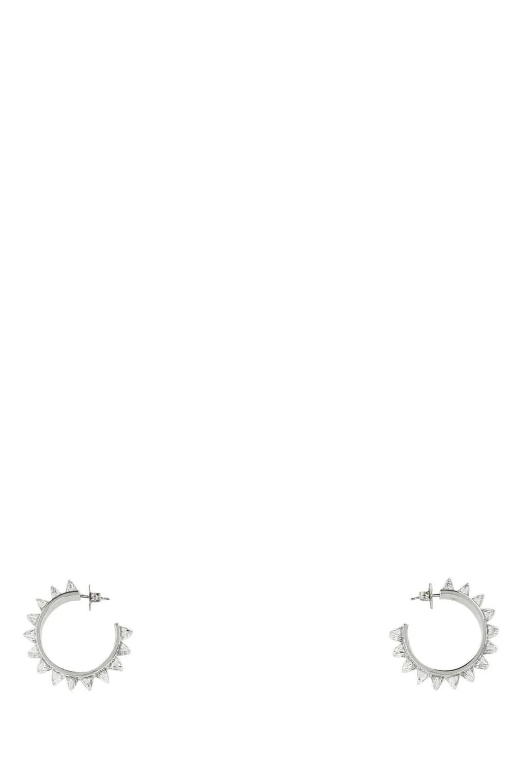 Amina Muaddi Embellished Big Karma Earrings