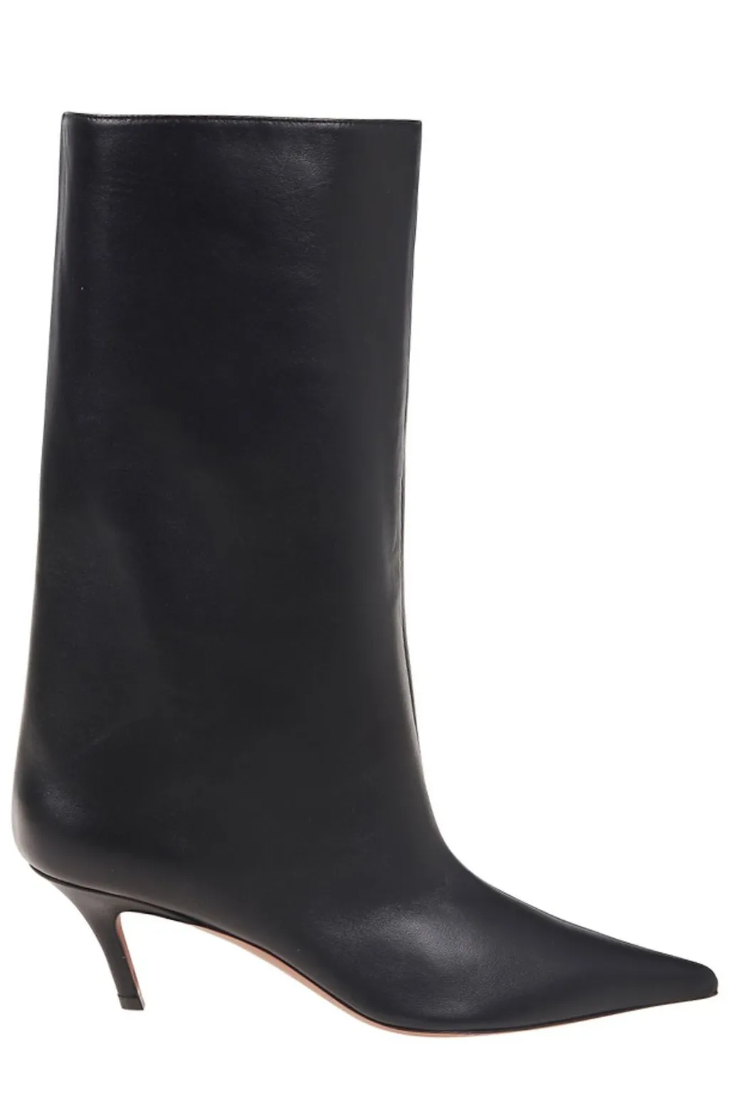 Amina Muaddi Fiona Pointed-Toe Boots