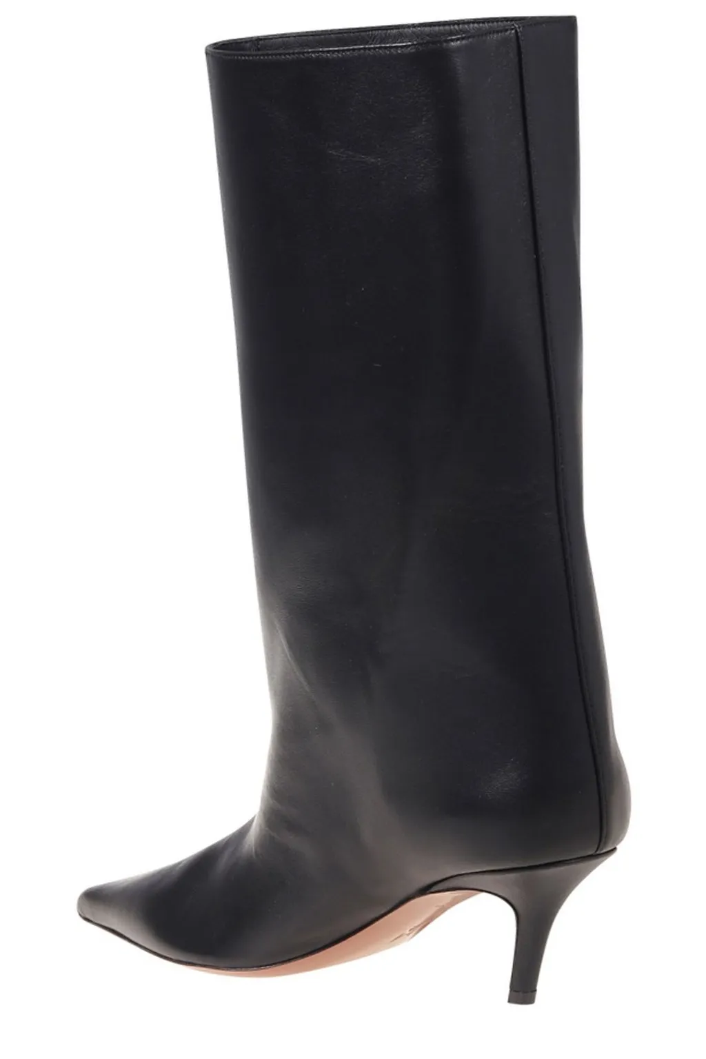 Amina Muaddi Fiona Pointed-Toe Boots