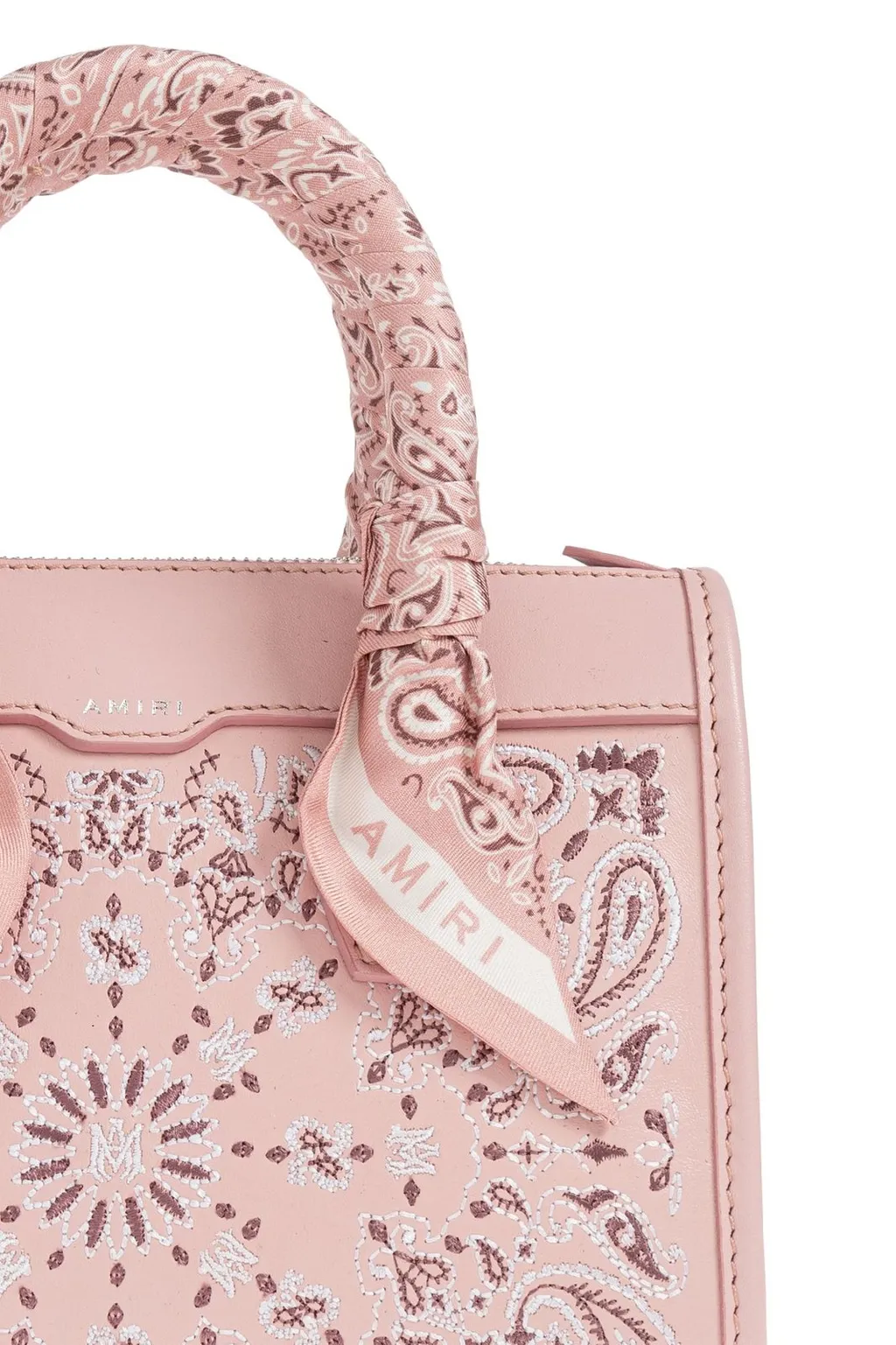 Amiri Bandana Micro Triangle Tote Bag
