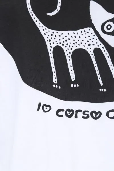 10 Corso Como Cat Graphic T-Shirt