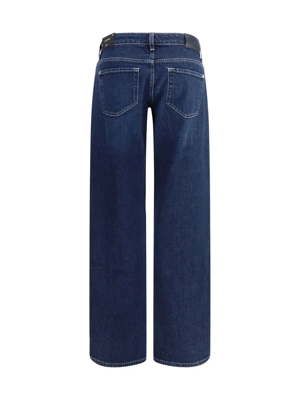 7 For All Mankind Low Straight-Leg Jeans