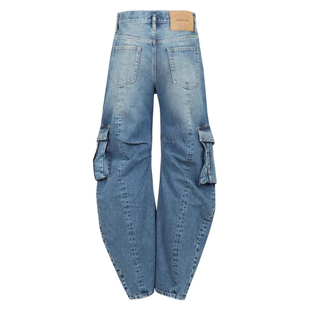 Acne Studios Gathered-Detailed Pocket Jeans