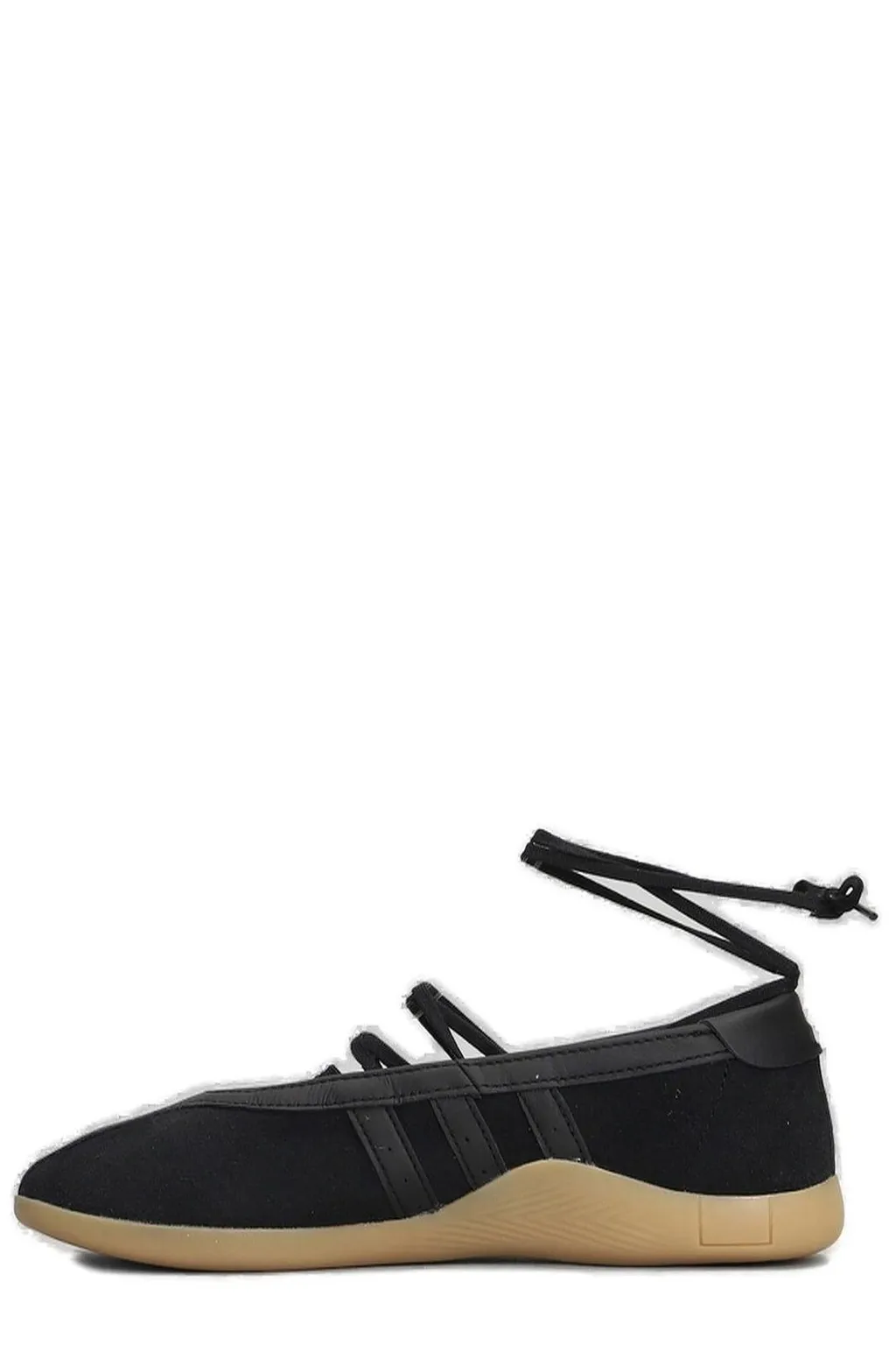 Adidas Originals Round Toe Lace-Up Ballet Flats