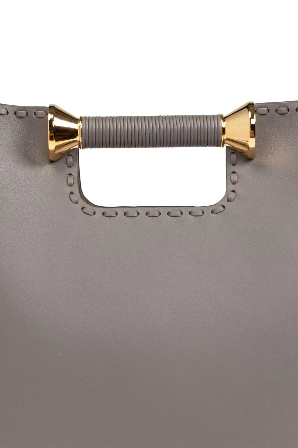 AlaÏA Bobine Logo Stamp Tote Bag